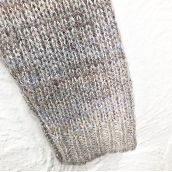 Something Navy Muted Striped Lavender Sweater - Picture 11 of 11